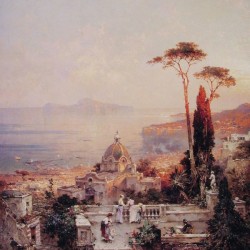 The view from the balcony